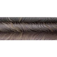 Zatemňovací záves so vzorom a zavesením rod pocket - Sivý, 150 x 250 cm
