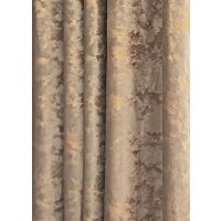 Zatemňovací vzorovaný záves so zavesením grommet top - Béžový, 100 x 250 cm