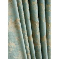 Zatemňovací vzorovaný záves so zavesením grommet top - Zelený, 500 x 250 cm