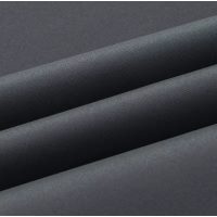 Zatemňovací záves s zavěšením rod pocket - Tmavo šedý, 100 x 250 cm