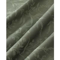 Zatemňujúci, vzorovaný záves so zavěšením grommet top - Zelený, 130 x 160 cm