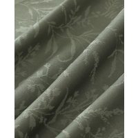 Zatemňujúci, vzorovaný záves so zavěšením grommet top - Zelený, 130 x 241 cm