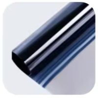 Jednosmerná okenná fólia s antireflexnou úpravou - Modrá, 60 x 300 cm