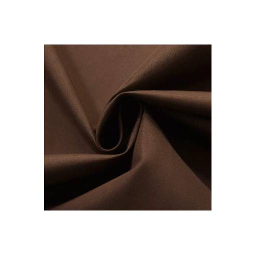 Foto - Vodoodpudivý zatemňovací záves so zavesením pencil pleat - Hnedý, 150 x 250 cm