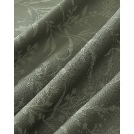 Foto - Zatemňujúci, vzorovaný záves so zavěšením grommet top - Zelený, 130 x 160 cm